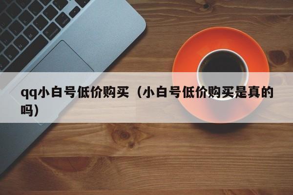 qq小白号低价购买（小白号低价购买是真的吗）